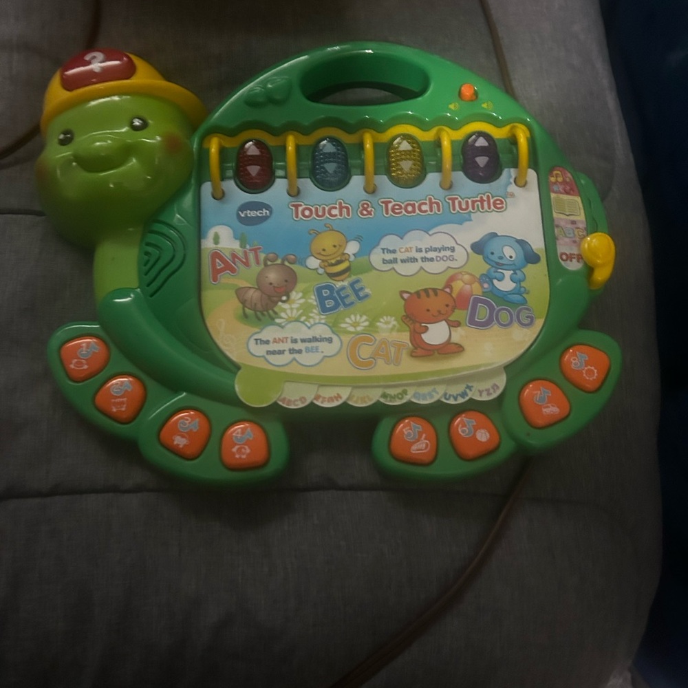 Touch & Teach Turtle - Green